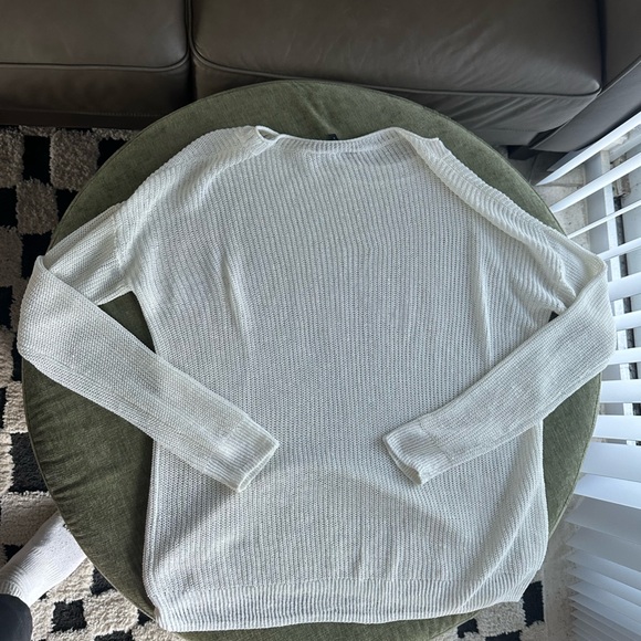 Theory Ivory Knit Top - Picture 3 of 3